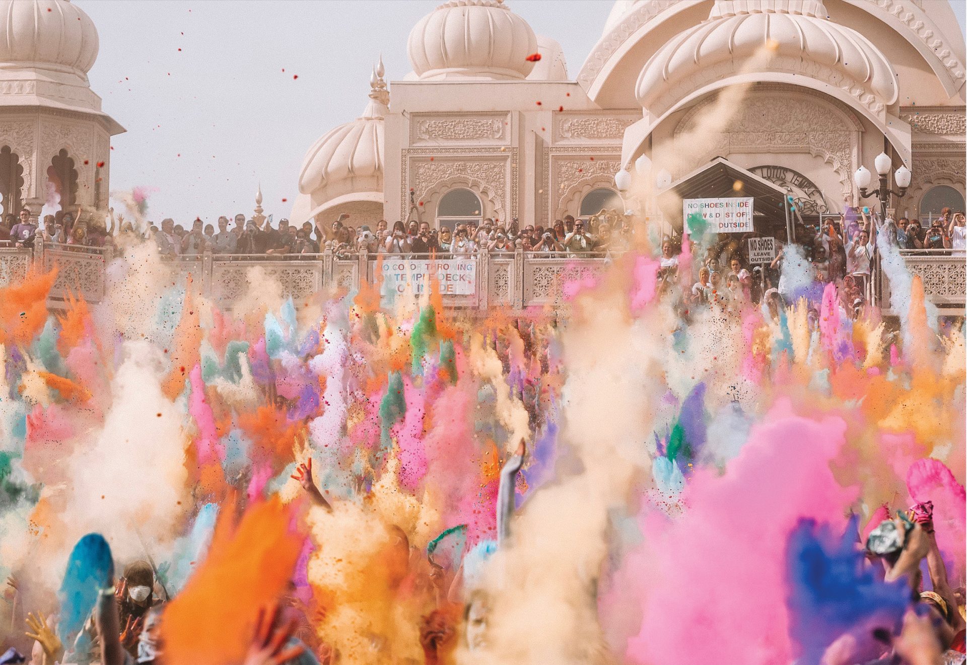 مهرجان الألوان في الهند
