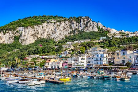 The island of Capri in Italy