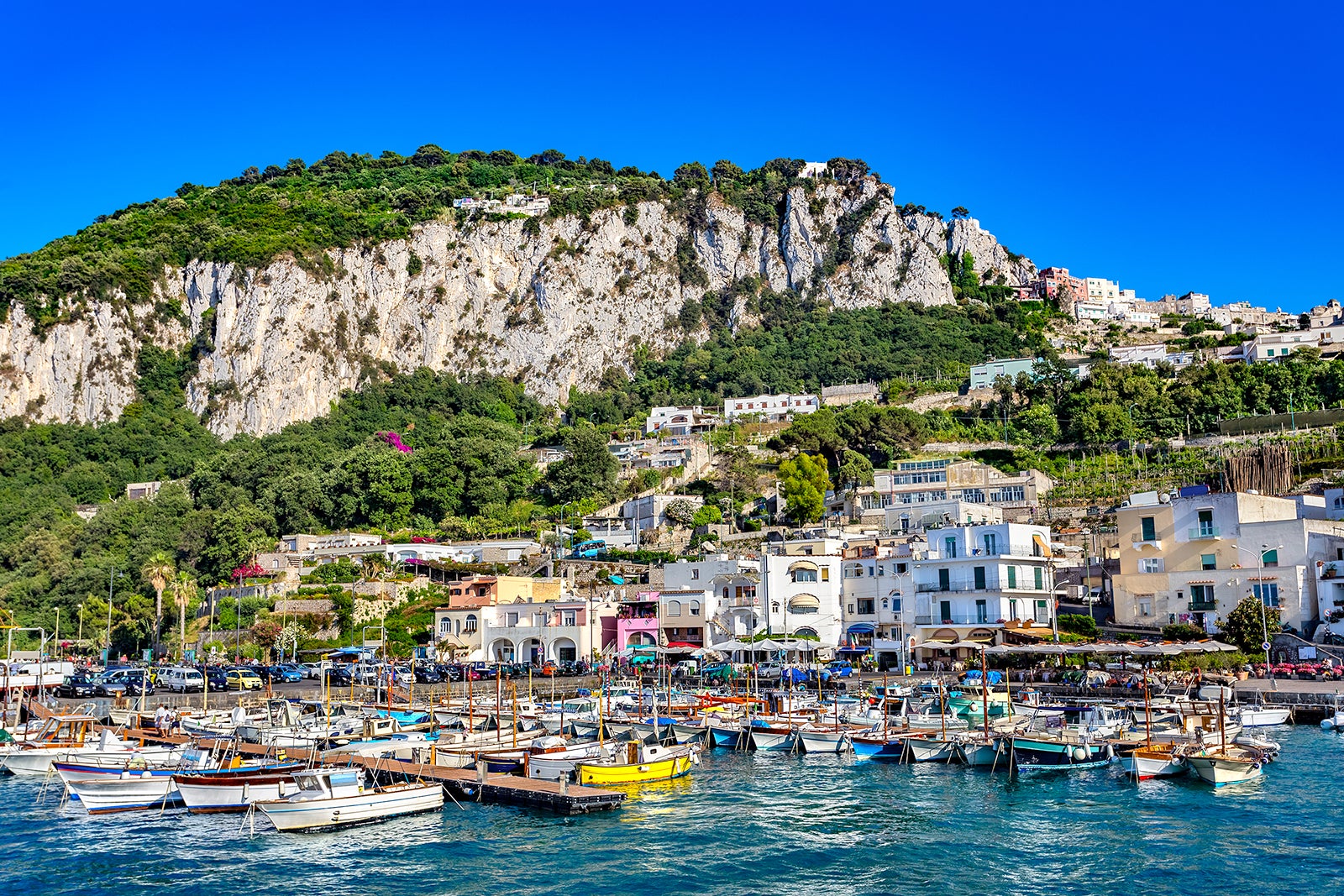 The island of Capri in Italy