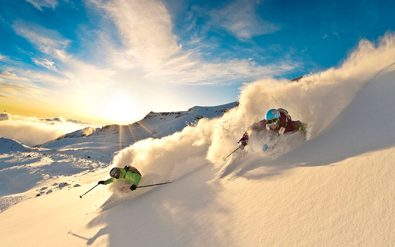 Sirch Ski Resort in Kerman