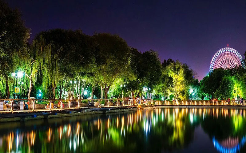 Mashhad Attractions at Night