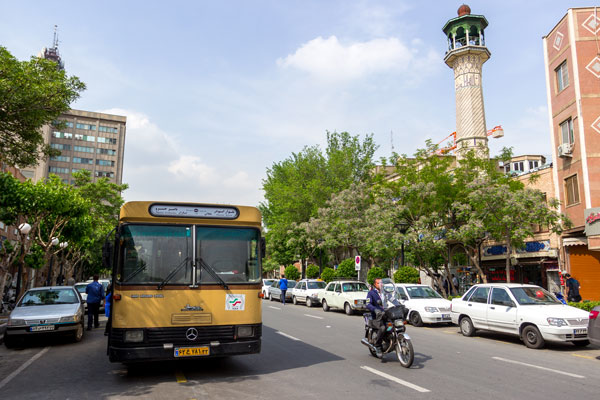 سیستم حمل و نقل در تهران