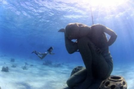 underwater sculpture in the world
