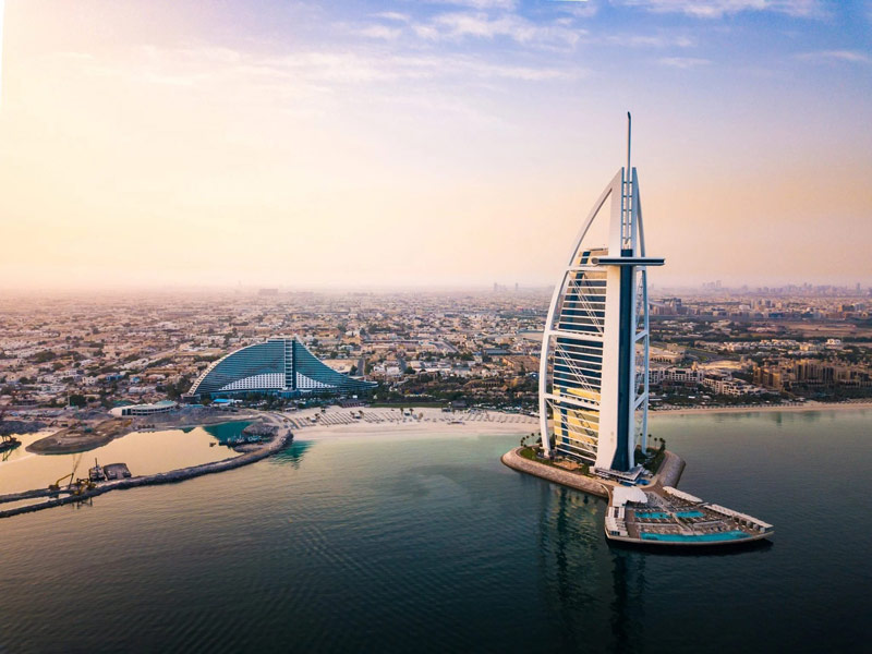 Burj Al Arab in Dubai, UAE