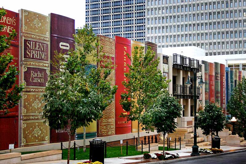 Kansas City Library in Missouri, USA