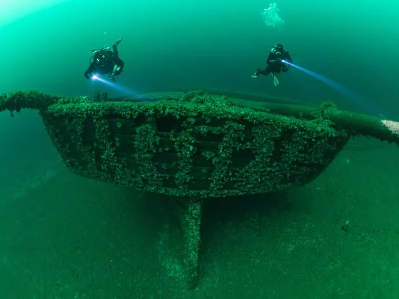 A 200 Year Old Warship in Lake Ontario