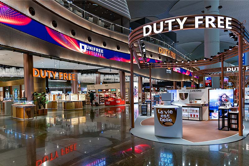 فروشگاه های duty free در فرودگاه صبیحا استانبول
