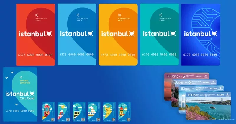 معرفی انواع استانبول کارت در سفر