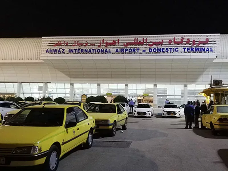 طرق الوصول إلى مطار اهواز