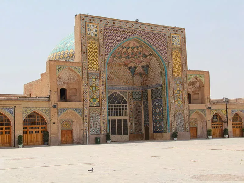 مسجد النبی قزوین در مساجد زیبا و تاریخی ایران