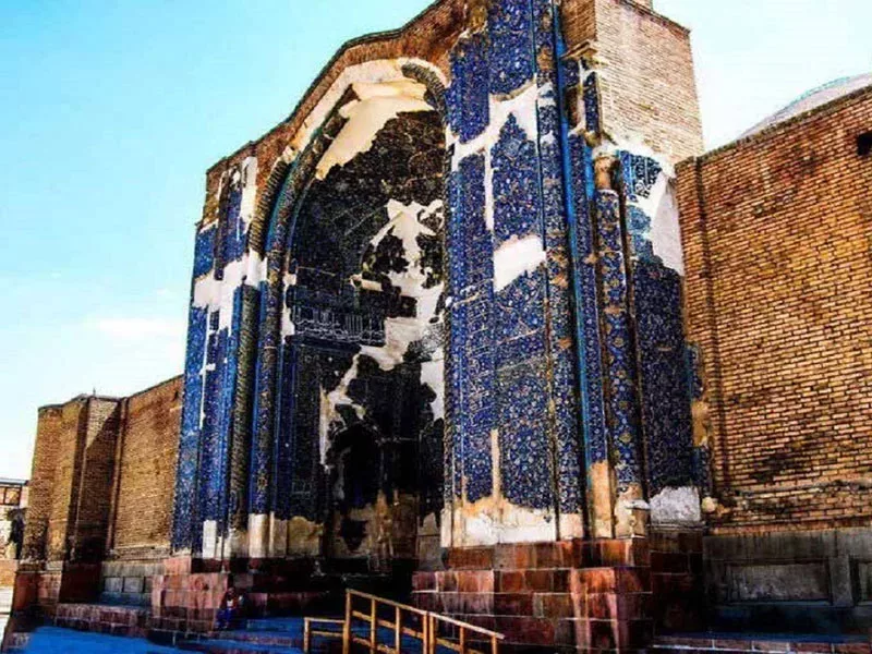 مسجد کبود تبریز در مساجد زیبا و تاریخی ایران