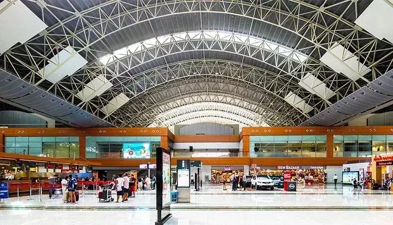 Interior view of the sabiha airport