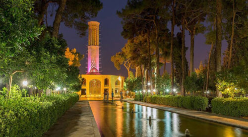 باغ دولت آباد المعالم السياحية في يزد