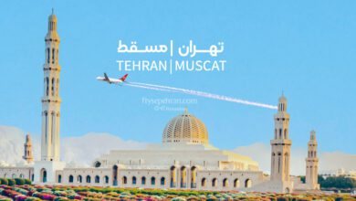 Scheduled Flights from Tehran to Muscat by Flysepehran