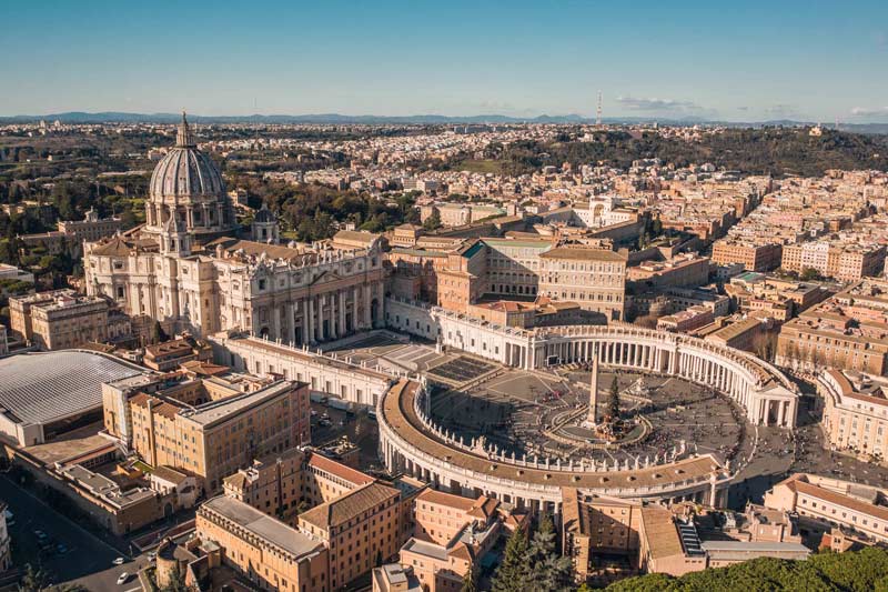 أصغر دول العالم | منظر لمدينة الفاتيكان
