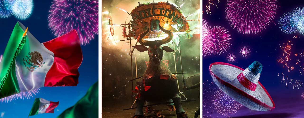 جشنواره آتش بازی مکزیک از فستیوال های پر هیجان مکزیک