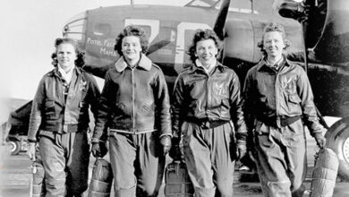The first female pilots in the world