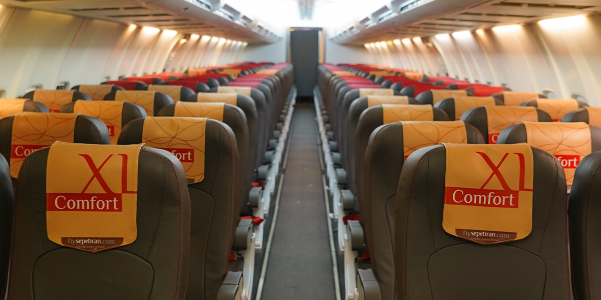 Seat Options in FlySepehran