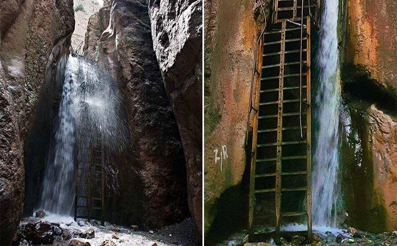 Qarasu waterfall