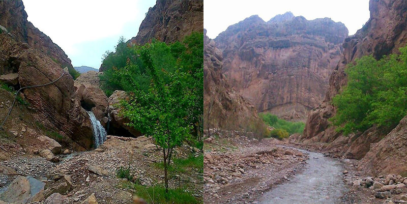 Attractions Around Mashhad, Amrodak Waterfall