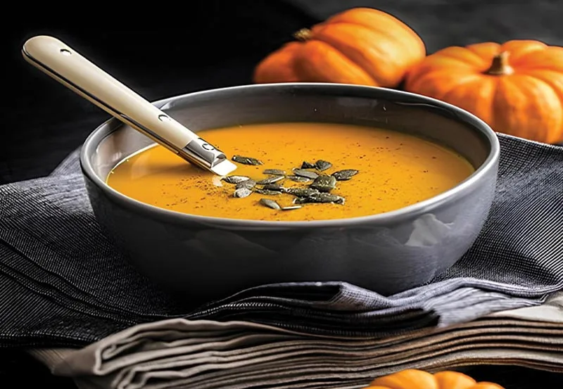 Pumpkin Soup; The Secret of Health in a Bowl