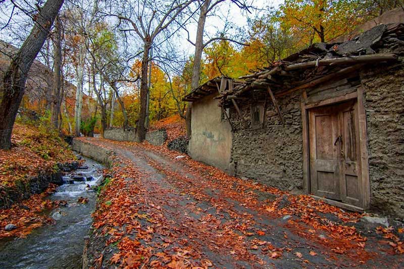 fall locations near mashhad