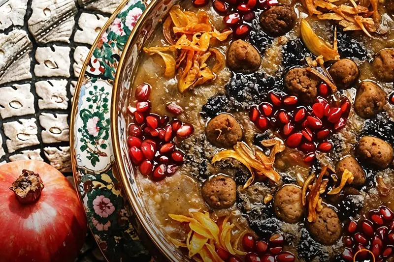 غذاهای سنتی ایران در شب یلدا