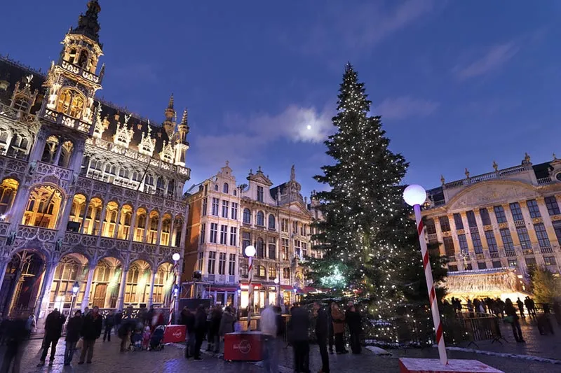 Christmas in Brussels, The Best Cities in Europe for New Year's Eve