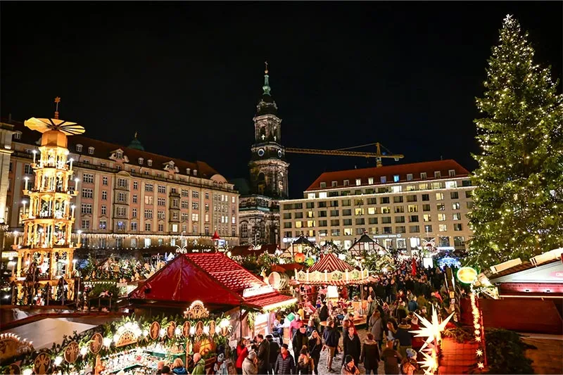 Christmas in Dresden, The Best Cities in Europe for New Year's Eve