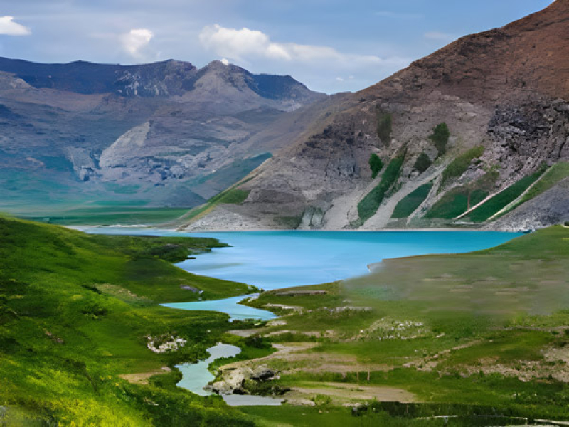 Lake Tar and Havir Damavand