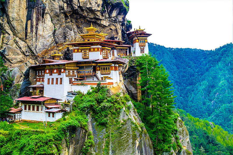 The wellness centers in Bhutan