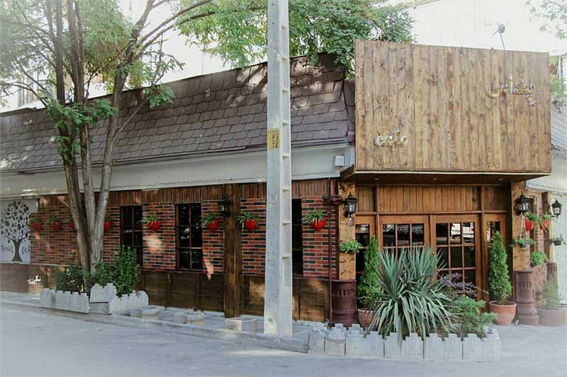 This Cafe is the best spring cafes in Mashhad, Pendas Cafe