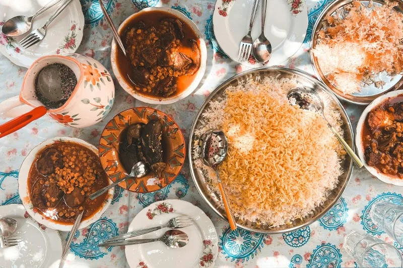 دليل السفر إلى إيران | الأكلات الإيرانية