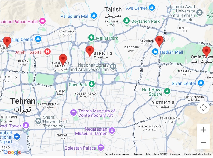 زمین تنیس روباز تهران