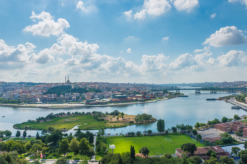 The rooftop of Pierre Loti Hill