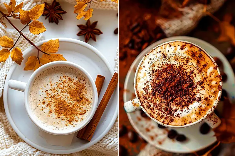 لاته دارچین با افرا