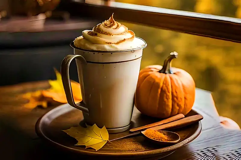 لاته کدو حلوایی