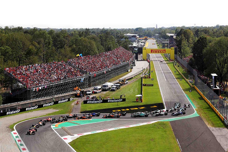 جاهای دیدنی ایتالیا - دیدنی های میلان - پیست اتومبیلرانی مونتزا 