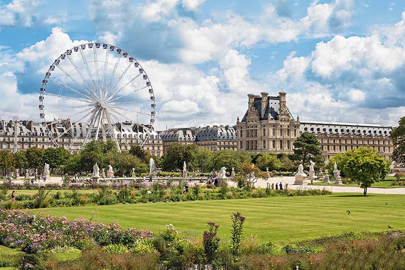 جاهای دیدنی پاریس - باغ تویلری پاریس