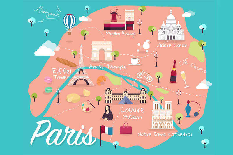 جاهای دیدنی پاریس