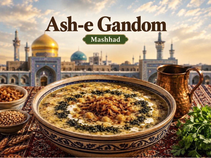 Ash-e-Gandom: A Rustic Persian Grain Soup