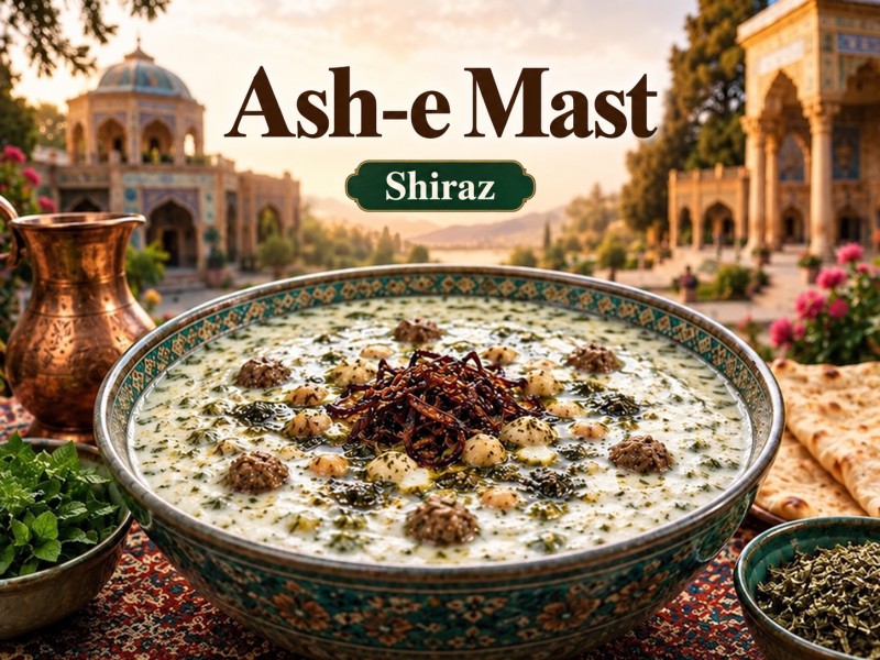 Ash-e Mast: A Creamy Persian Yogurt Soup