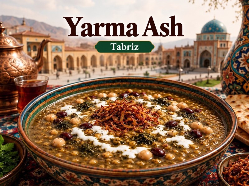 Yarma Ash: A Hearty Persian Bulgur Soup